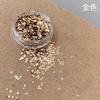 Mini Sparkling Circle Glitter Nail Decoration Wave Dot Retro Simple Style Black Gold Laser Nail Art DIY Accessories