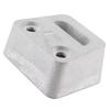 Anode 3586461 Pure Aluminum Alloy Outboard Replacement Accessory 10mm Screw Mounting Hole