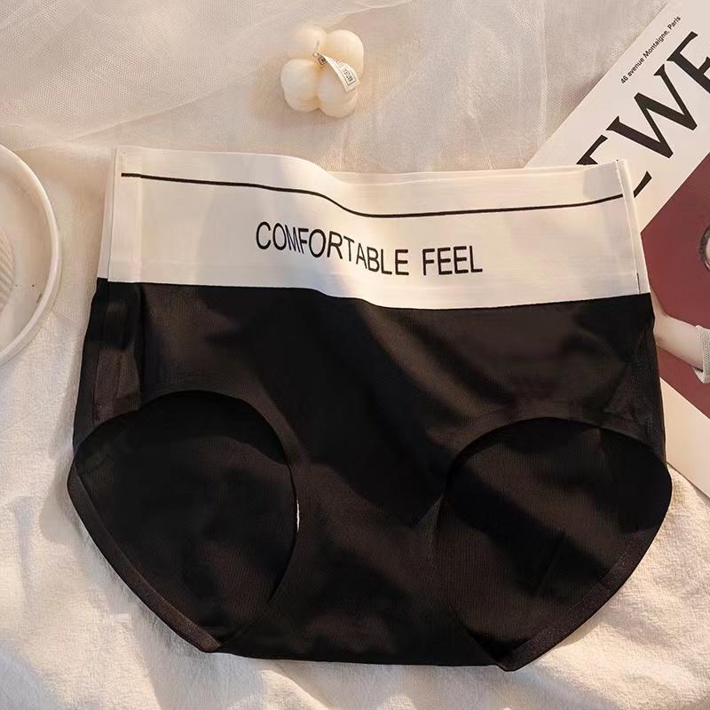 Sexy Women Panties Comfortable Breathable Lingerie Cozy Briefs Silk Satin Seamless Underwear Fitness Sports Hot Underpants