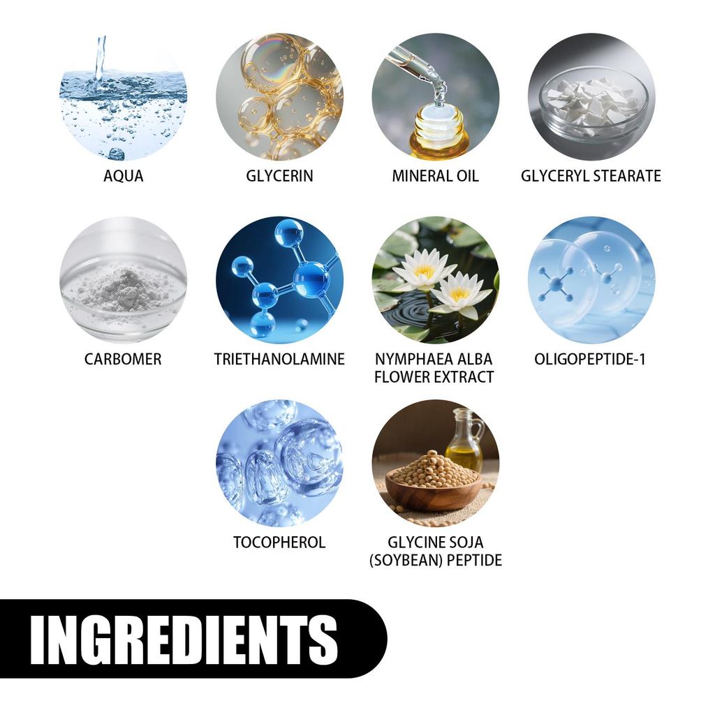 EELHOE Moisturizing Cream (50ml), Nourishes and Hydrates, Brightens and Whitens, Facial Skincare Cream