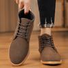 Brown Men's Boots Fashionable Casual Boots High-quality Men's Shoes Wear-resistant Mid Top Motorcycle Boots 2025 Chelsea Shoes