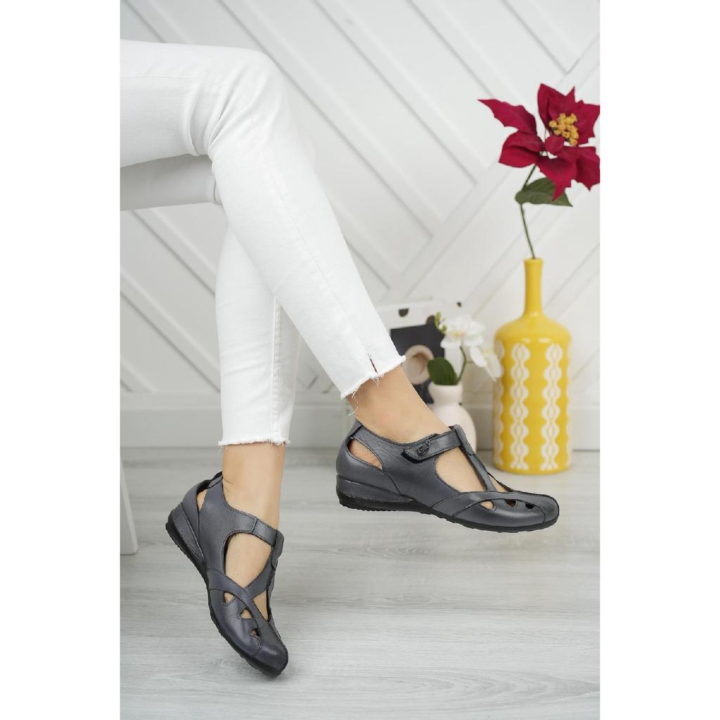 Женские закрытые сандалии из натуральной кожи купить недорого ...