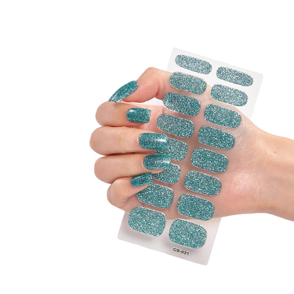 Nail Stickers Long-lasting And Fashionable Nail Art Deco Safe PVC Stickers For Nails Nail Wraps Simple And Easy, CS025