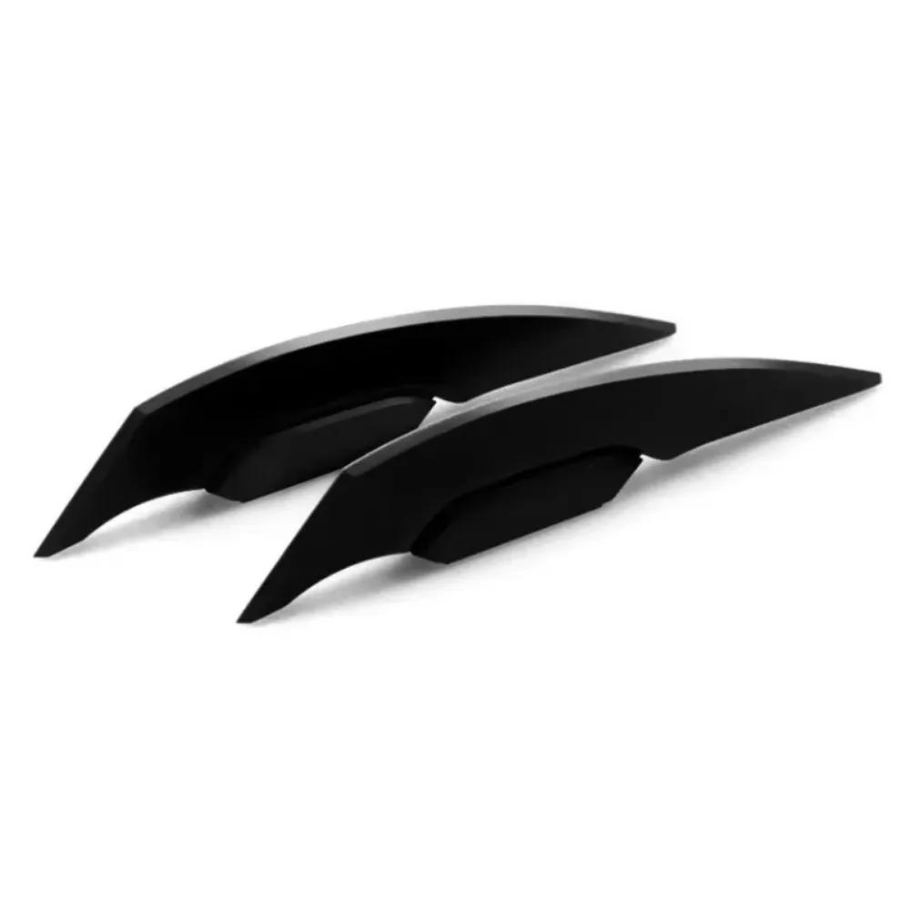 1 Paar Universal Motorrad Winglet Aerodynamische Spoiler Dynamische Flügel Dekoration Aufkleber für Motorrad Roller