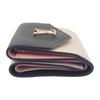 LOUIS VUITTON  M80984 Tri-fold wallet Noir/claim Grain Calfskin Leather Women