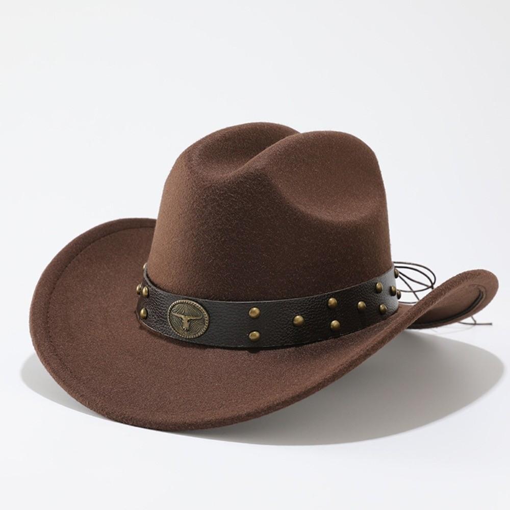 Faux Suede Wide Brim Hat Wide Brim Faux Suede Hat Fashion Sun Protection Hat  For Men Women