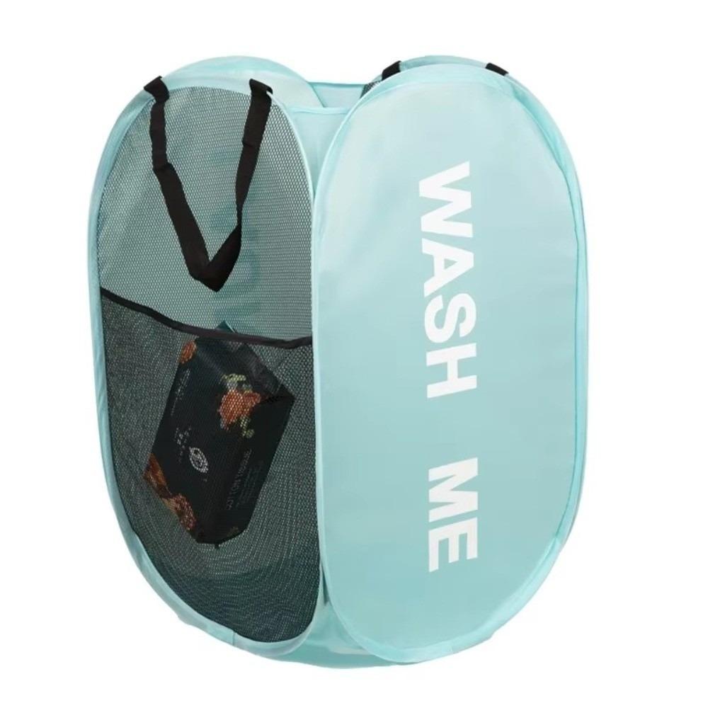 

Large Capacity Portable Laundry Hamper Breathable Mesh Dirty Clothes Basket Pet Supplies Storage
