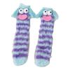 Funny Fuzzy Socks Women Men Fluffy Crew Socks Crazy Cartoon Silly Socks for Home Indoor Wear Sleep Christmas Birthday Gift