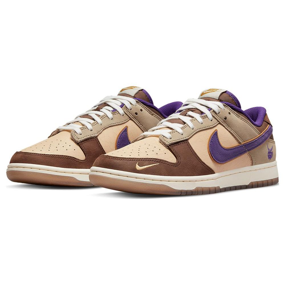 Nike Dunk Low Premium Setsubun Unisex Sneakers Brown White-Onyx Court-Purple DQ5009-268