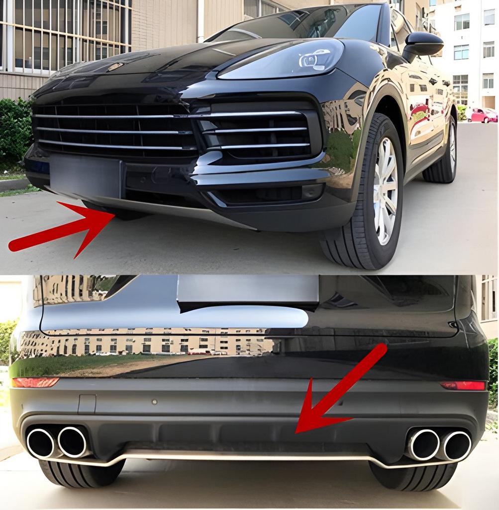 

Front and rear trims for Porsche Cayenne 2018-