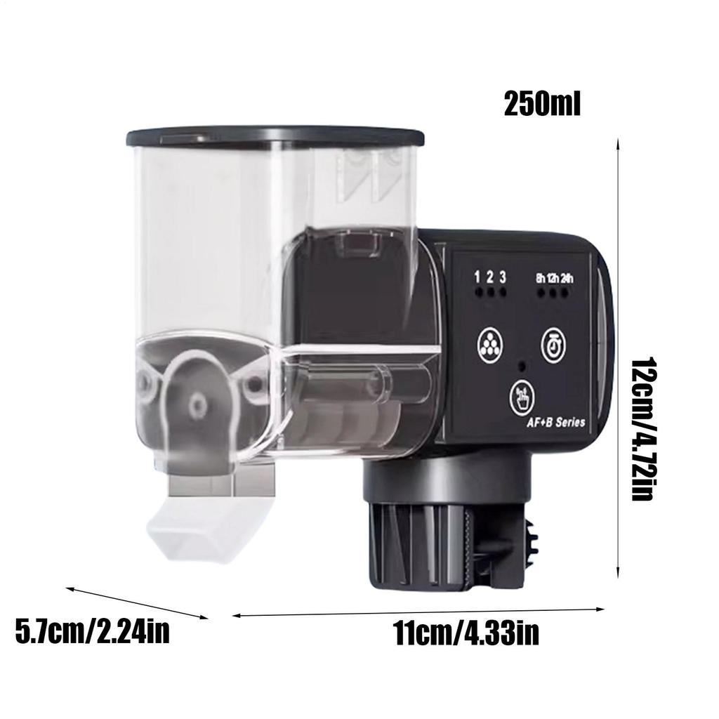 Fish Feeder Smart Precise Feeding Dispenser Aquarium Automatic Feeder For Vacation Weekend Day Traveling Pond Turtle Pellet