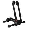 Bicycle Foldable Wheel Stand Holder Mountain Bike Floor Parking Rack Repair SupportBlack