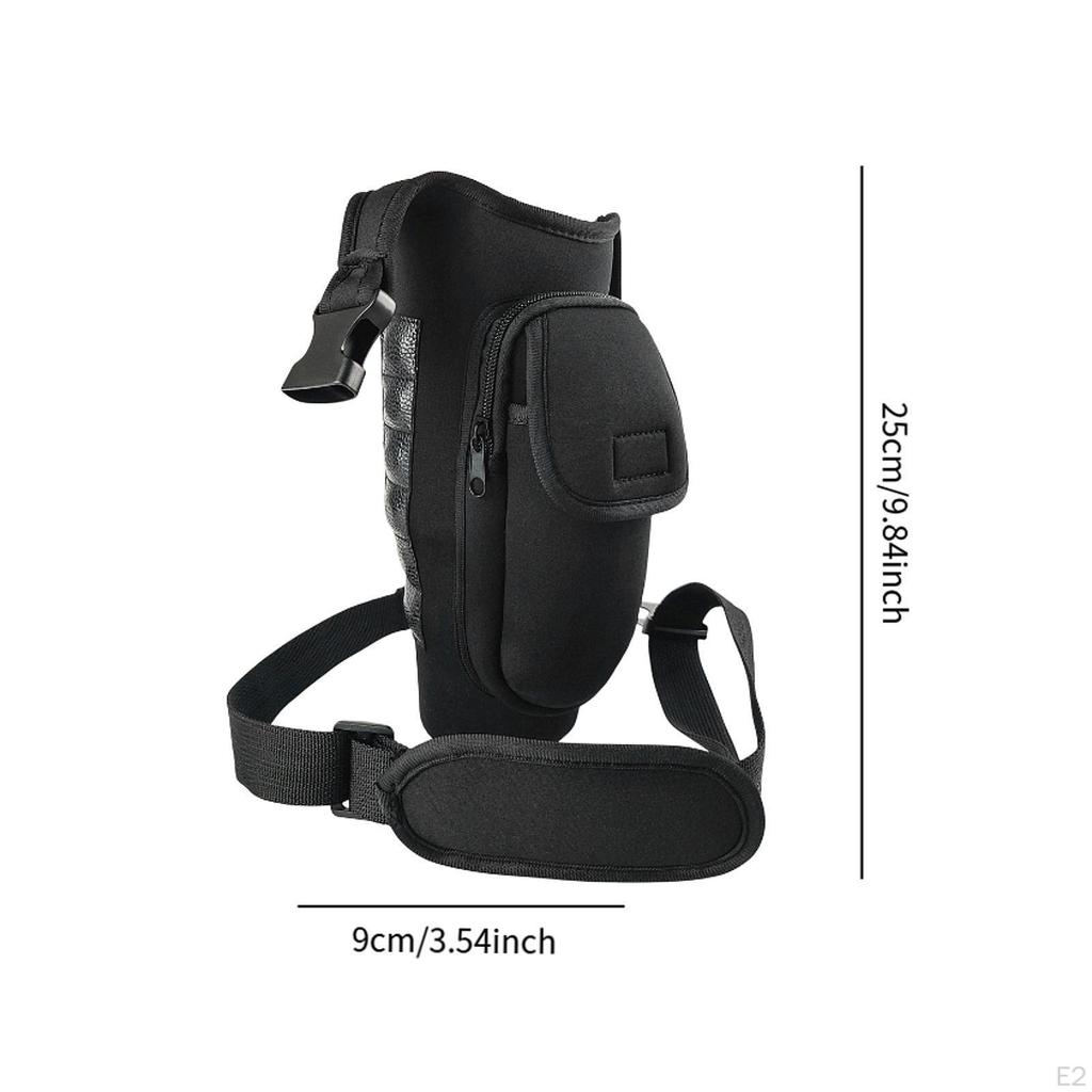 Water Bottle Carrier Pouch for 40oz Tumbler Practical Waterproof Mug Sleeve Holder