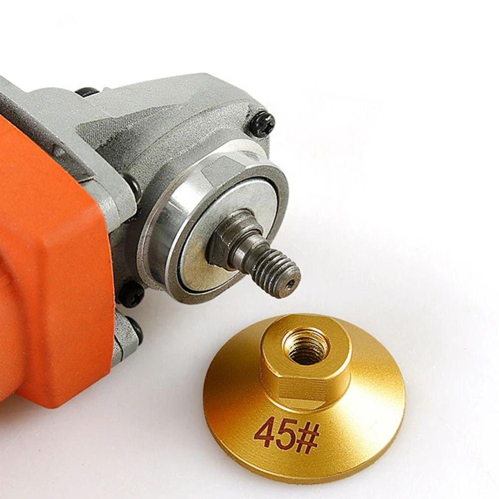 45/60/100# Abrasive Polishing Stone Carborundum+Metal Profile Grinding Wheel  Marble M10 Thread