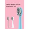 1pc White/Pink Electric Toothbrush Adult Model Soft Bristle Electric Toothbrush Battery Model Family Set Electric Toothbrush