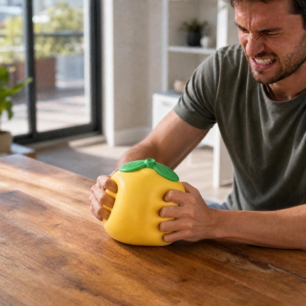 Soft Stress Ball, Funny for Adults, Large Toy, Novelty Desk Toy for Fun and Relaxation