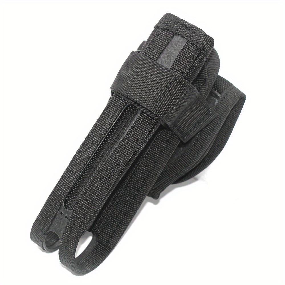 360° Rotating Telescopic Baton Holder Durable Nylon Holster for 21" To 26" Batons, Quick-Release Clamping Buckle, Secure Belt Loop, Secure Baton Grip