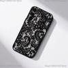 Vintage Lace Phone Case For Samsung S25,S24,S21,S22,S23,S30,Ultra,S20,Plus,Fe,Lite,5G Black Cover