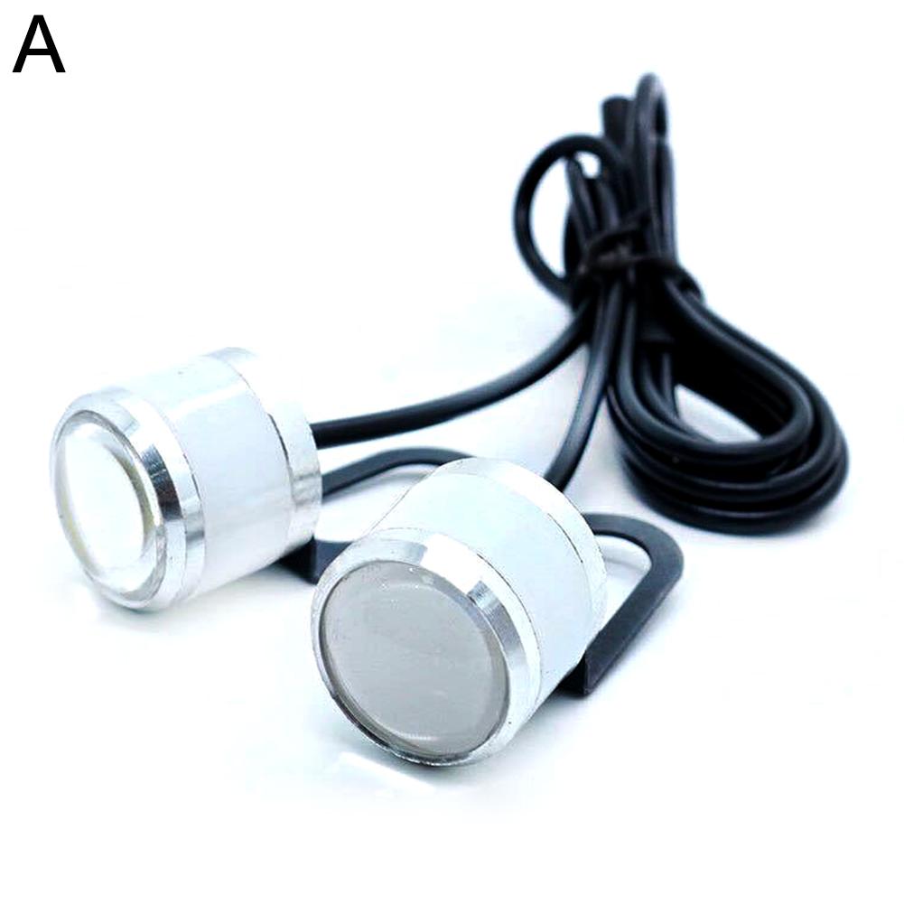 

New Red Blue Strobe Motorcycle Eagle Eye Daytime Running Light Fog Lamp Warning 12V Driving Reverse Backup Light Flasher Lamp