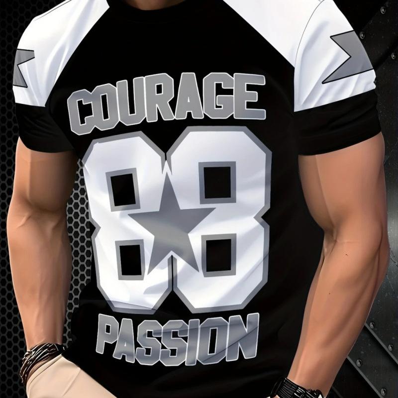 

Retro sports short sleeved men s and women s T-shirts, summer loose casual baseball jackets, couple tops XS