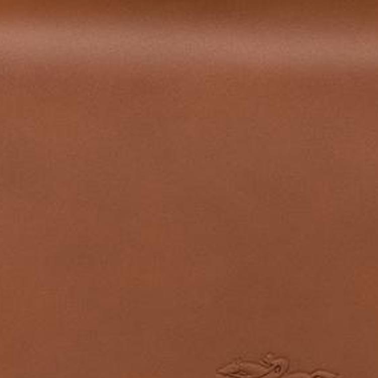 Longchamp Épure Embossed Logo Snap Closure Leather Shoulder Bag Small Women Shoulder Bag Cognac 10253HFY504