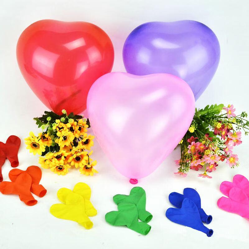 Heart-shaped Party Balloons