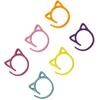 24Pcs Metal Stitching Marker Cats Shaped Crochet Marker Rings Locking Stiching Rings Knitting Marker for Crocheting