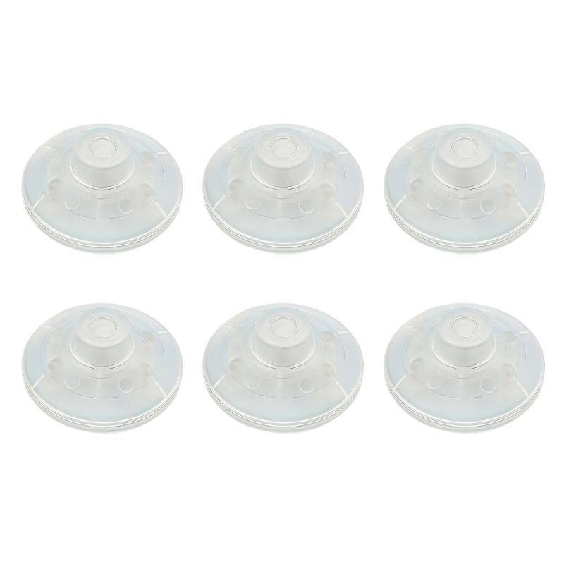 6Pcs Foot Pedal Push Switches Replacement Round Floor Lamp Inline Switches for Floor Lamp LED Light Easy to Install