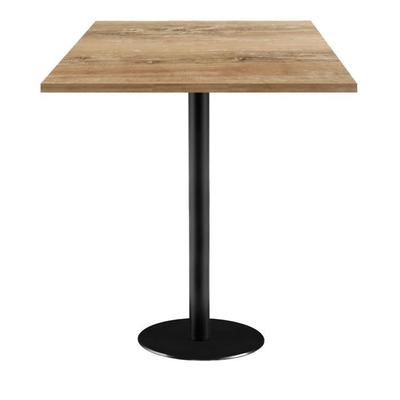 70 X 70 Cm High Table - Rome Model, Slovenian Oak