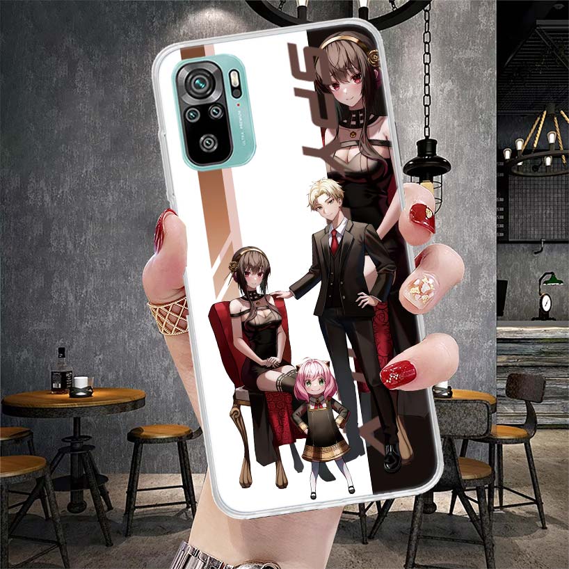 Anime Spy Family Anya Soft Phone Case For Xiaomi Redmi Note 15 14 14S 13 12 Pro Plus 12S 11 11S 11E 10 10S 11T 5G Fundas Coque R