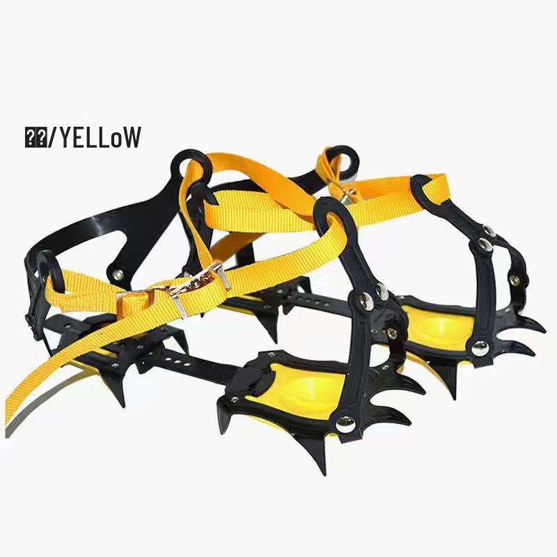 10-Tooth Professional Anti-Slip Crampons for Snow and Ice