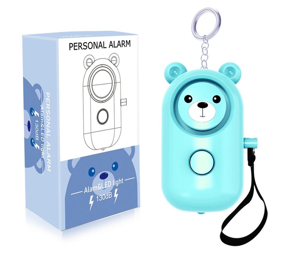 Cross-Border Anti-Wolf Personal Alarm Keychain for Outdoor Self-Defense and Elderly Safety