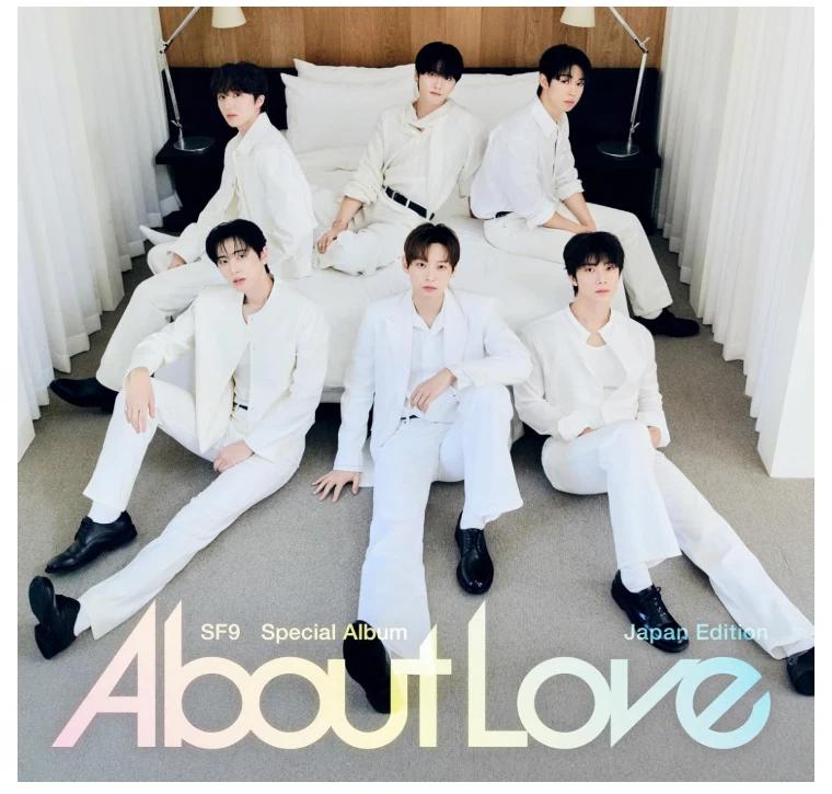 SF9 Специальный альбом About Love Японское стандартное издание CD+ Фотокарточка ПРЕДЗАКАЗ UPC:4943674454181