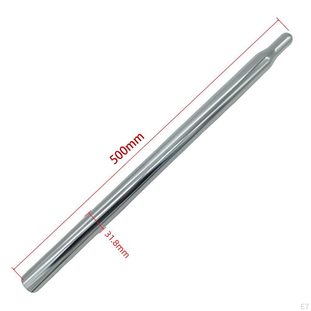 Seat Post Saddle Tube Biking Component, Easy to Install Premium Spare Parts Replace Pole
