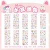 10 Yaprak Scrapbooking Malzemeleri Eşyalar Çıkartmalar Kitap Scrapbook Albüm Süslemeler Pegatinas Defter Kağıt Çıkartma Kendin Yap Sanatları için