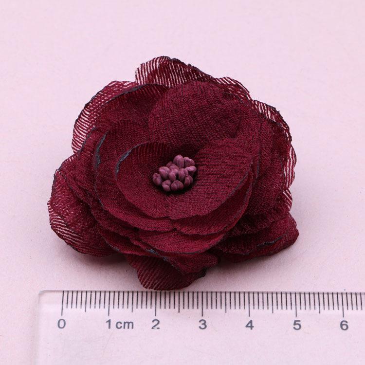 Korean Handmade Fabric Flowers DIY Pack: Hair Clips, Headbands, Shoe Decor, and Accessories