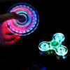 Hračky na uvolnění stresu Svítící LED světlo Fidget Spinner Ruční káča Káči Svítí ve tmě Světlo EDC Figet Spiner Prst