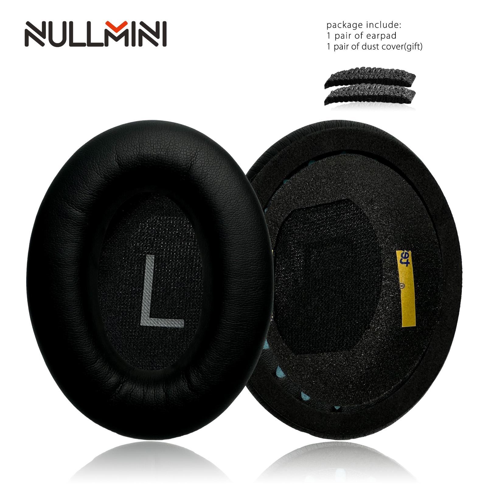 

Сменные амбушюры NullMini для наушников Bose QuietComfort 45,35, QC45 QC35, амбушюры, наушники-вкладыши, гарнитура чёрный