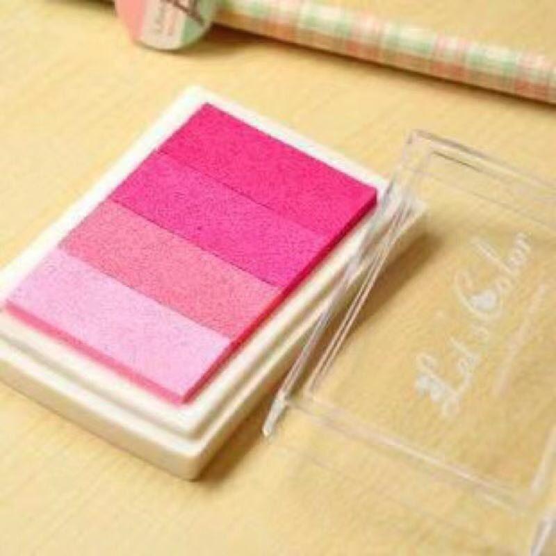 Colored Ink Pad for DIY Rubber Stamps, Children's Finger Painting, Calligraphy, and Journals