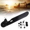 Canoe Rudder Aluminium Alloy Kayak Fishing Boat Rudder Foot Direction Control Tackle Kit