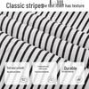 Women's Striped Seersucker High-Waist Casual Pants