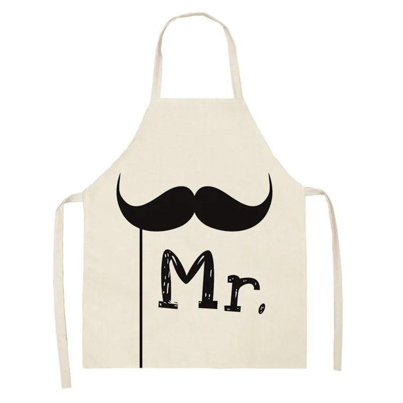 Love Couple Heart Shaped Parent-Child Apron Adult Sleeveless Kitchen Cleaning Home Chef Baking Waist Bian