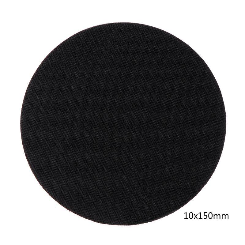 Hook & Loop Soft Sponge Interface Buffer Pad Cushion Buffing Pads for Sander Sanding Pad 6 Inches 15mm