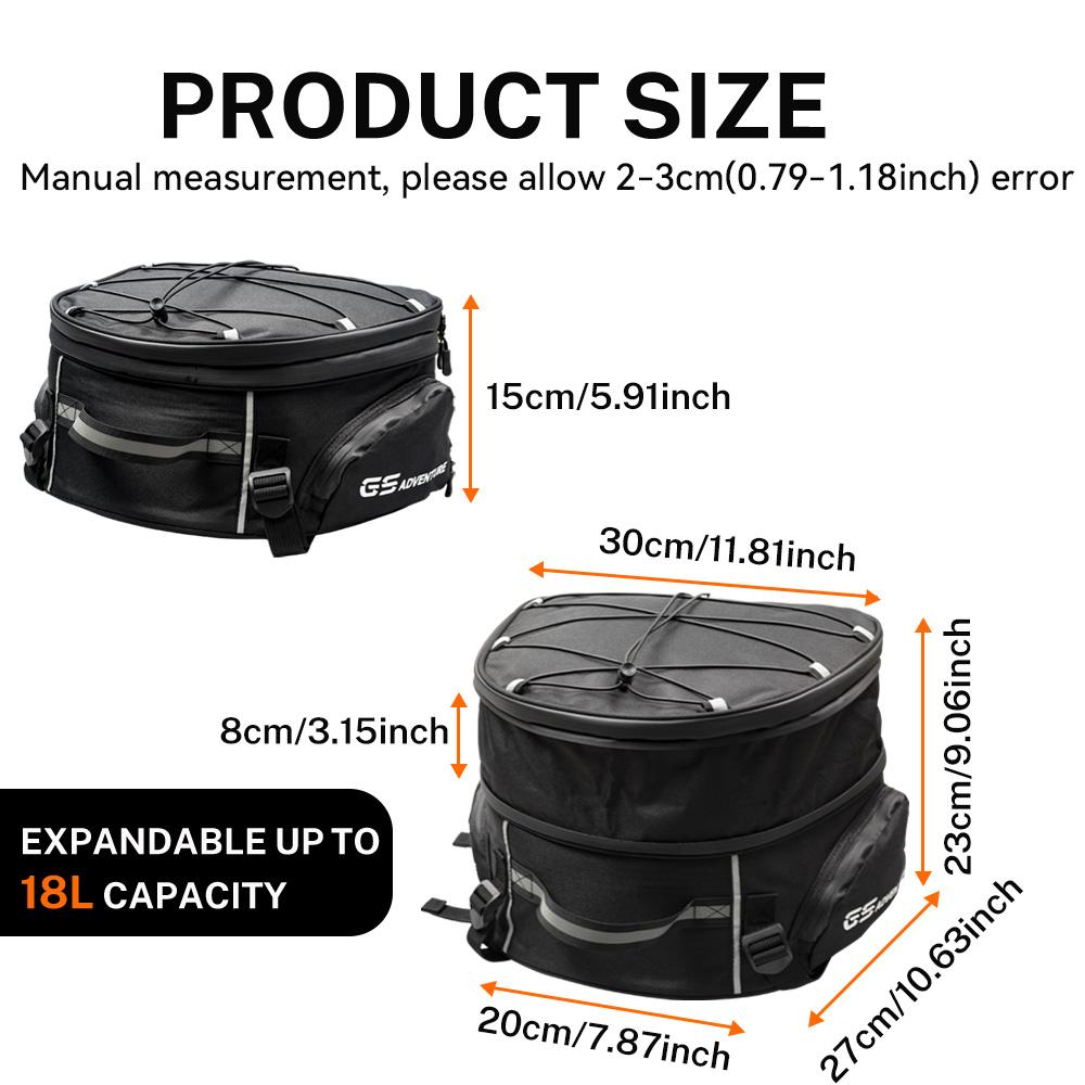 Tail Bags For Luggage Rack For BMW R1250GS R1200GS F850GS F750GS R 1200GS LC ADV Adventure Motorcycles accessories Bag