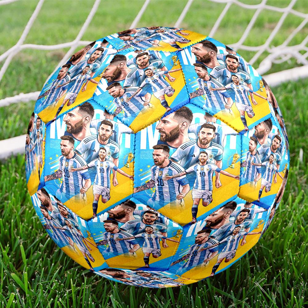 Messi 10 Number Football Legend Messi 10 Number Size 5 Football Machinestitched Indooroutdoor Training And Matches Surprise Collection Gift