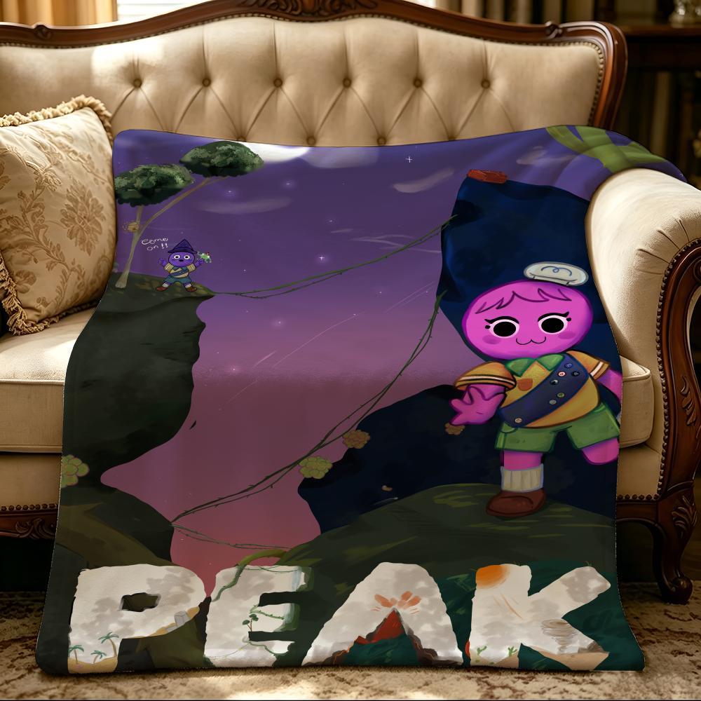 brand P-PEAK-k Throw Thick Comfort Flannel Quilt, Multi-scene Use Indoor Outdoor Daily Nap