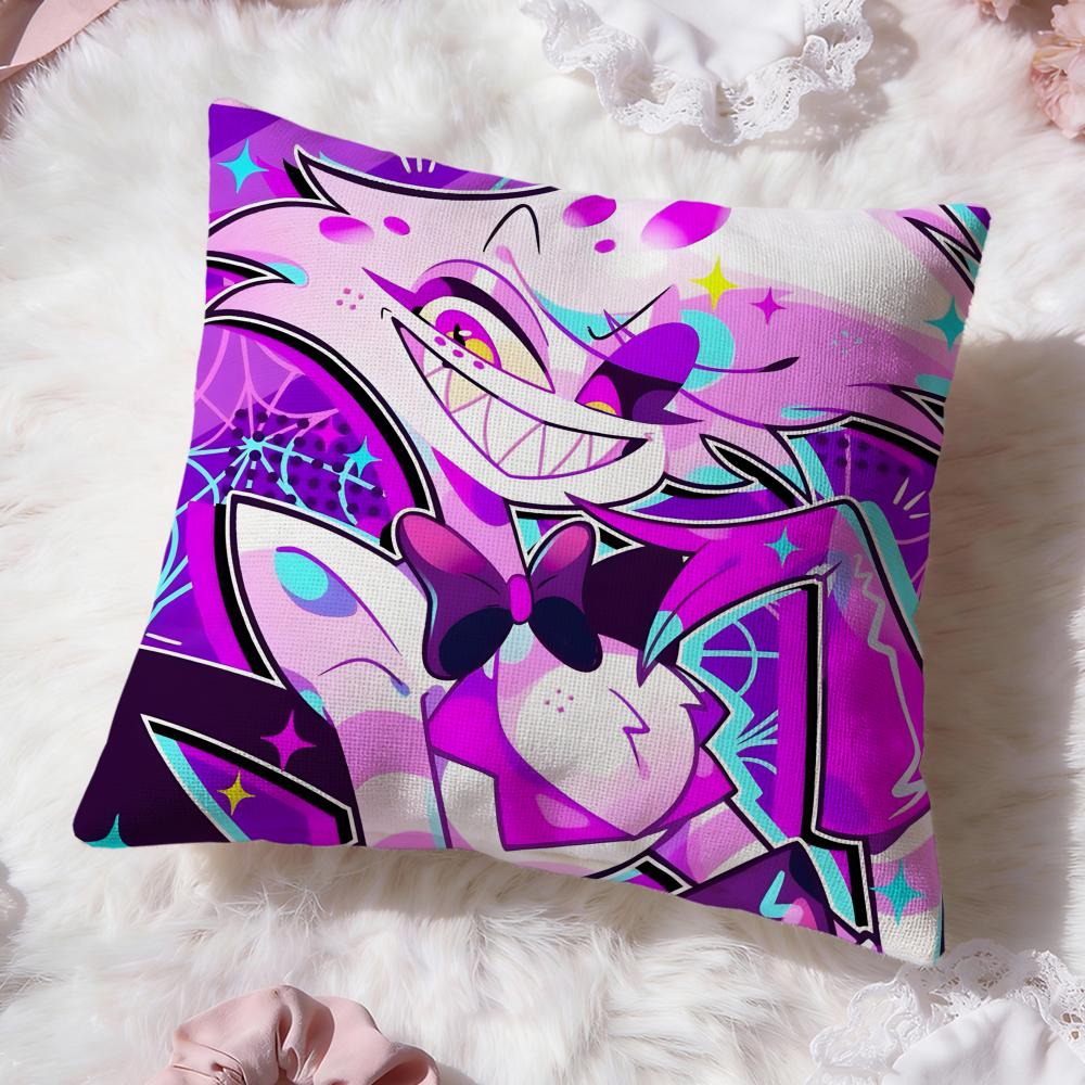 Hra H-Hazbin HotelS Povlak na polštář Prémiový komfort Oboustranný povlak na polštář - Dvoustranný design pro jakoukoli místnost a interiér auta