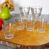 6x Vodka Shot Glasses Set, 40 ml