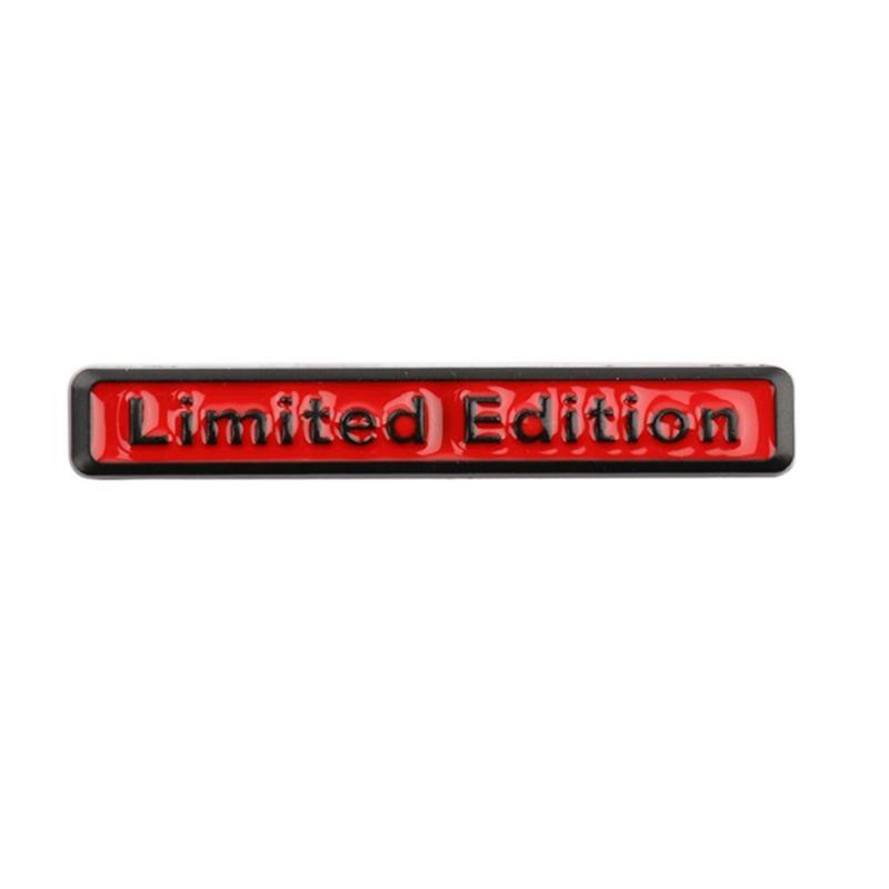3D Metal Chrome Limited Edition Auto Car Sticker Badge Decal Motorcycle Emblem