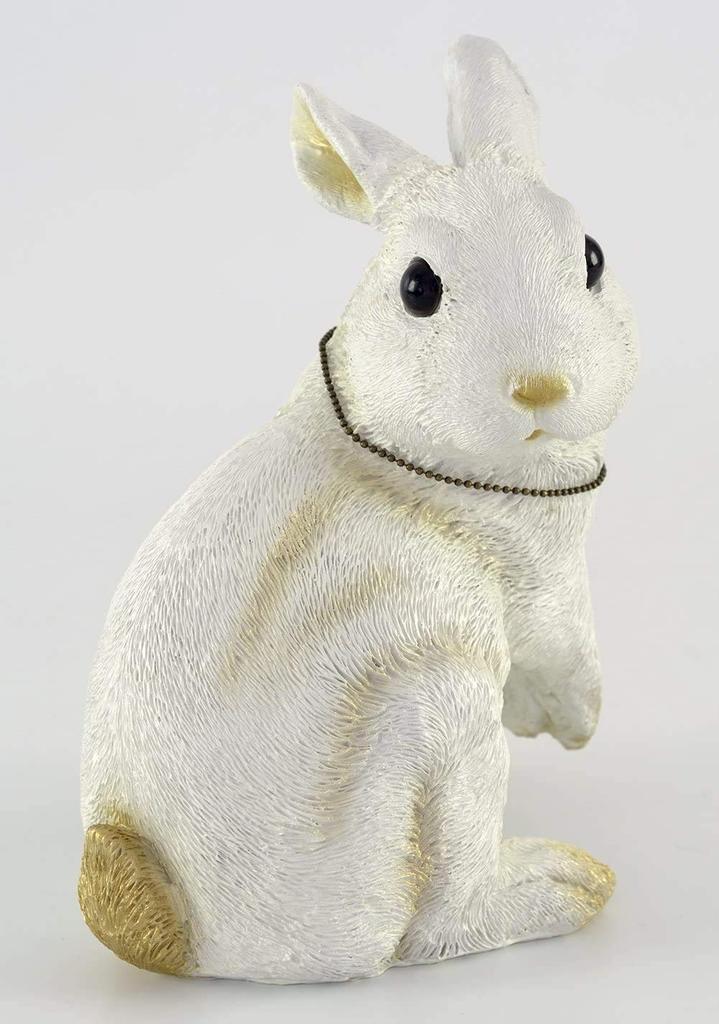 A round shape piggy bank x 10 x cm realistic the gaze of the rabbit gazing at the keys hanging from it is interior Enver Hellook cute, object, rabbit,